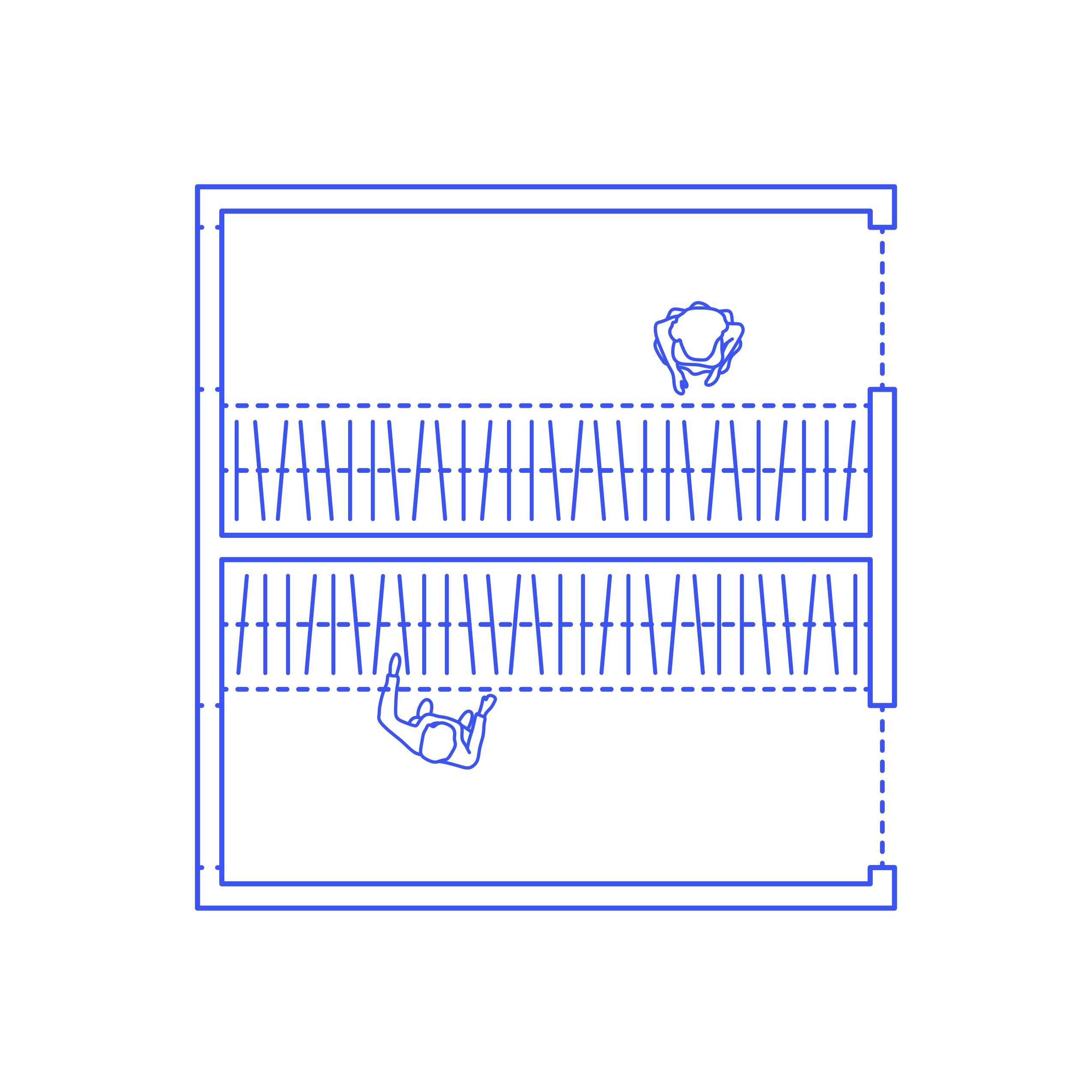 Layouts Closets Split Single Sided Walk In Closets Printable Line Art Svg Free Vectors